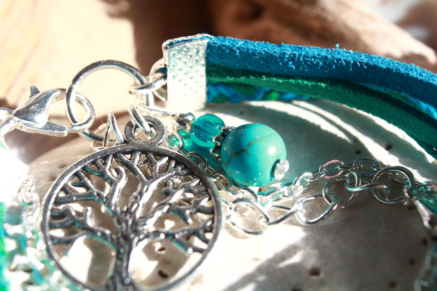 Teal Ocean Inspired Signature Collection Bracelet