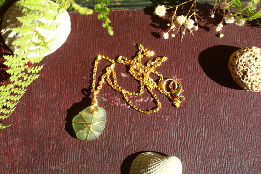 Canopy Light Wire Wrapped Necklace