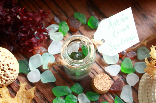 Irish Sea Glass Keepsake Bottle