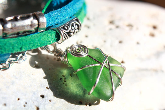 Teal Ocean Inspired Signature Collection Bracelet