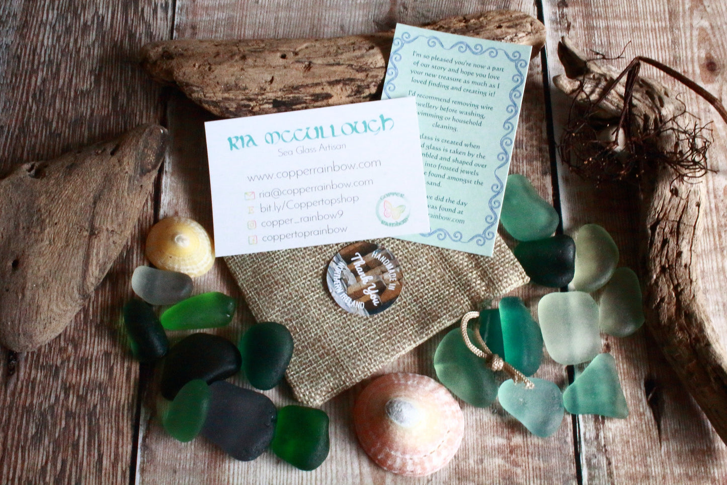Green Unisex Beaded Surf Bracelet