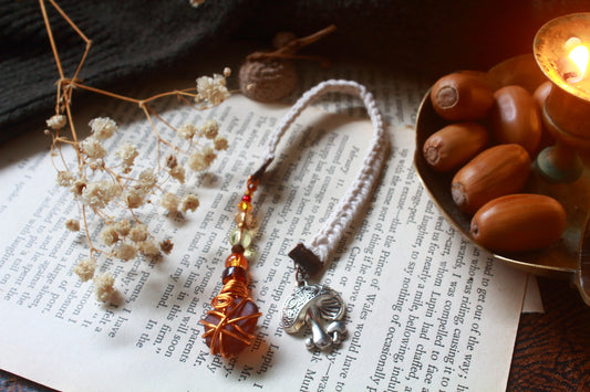 Autumn Sea Glass Bookmark