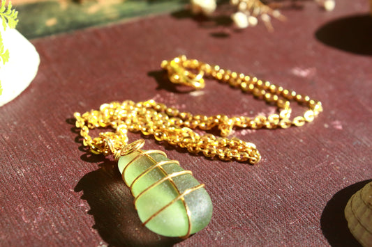 Forest Canopy Wire Wrapped Necklace