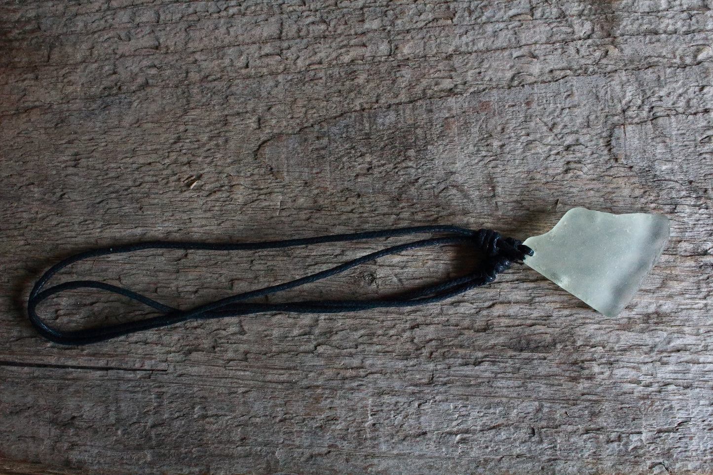 White Unisex Surfer Pendant
