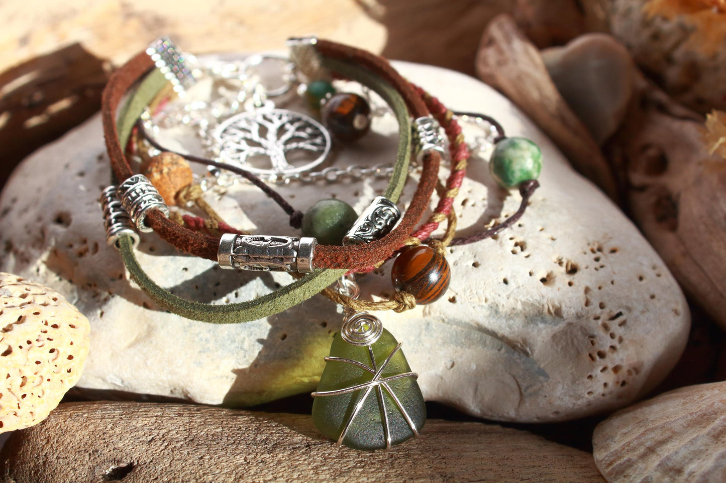 Forest Inspired Signature Collection Bracelet