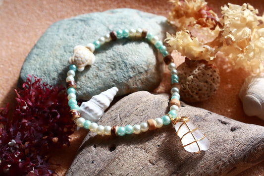 Turtle Charm Beach Bracelet
